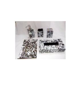 Derniers accessoires de bain en nacre Salle de bain Luxe Pièces de haute qualité Ensemble de salle de bain en nacre - Product Image 2