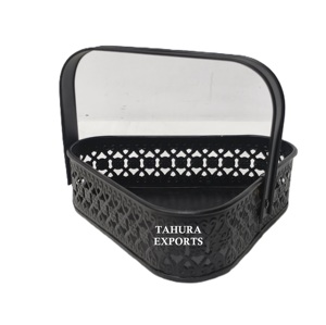 ที่ใส่ผลไม้ทรงสี่เหลี่ยม ปี 2026 ทำจากเหล็กทนทาน ดีไซน์เรียบหรู ทันสมัย ตะกร้าผลไม้สวยงาม กะทัดรัด สง่างาม ขัดเงาอย่างดี - Product Image 5