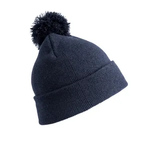 Chapeau en laine à pompon promotionnel pour merchandising personnalisé - Product Image 5