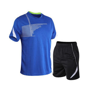 Vêtements de sport pour hommes en gros, uniforme de tennis, logo personnalisé unique, 100% polyester, uniforme de tennis - Product Image 5