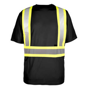 Chemise de travail en tissu extensible léger, vêtements de sécurité avec design multi-poches, matière confortable, adaptée à toutes les conditions - Product Image 1