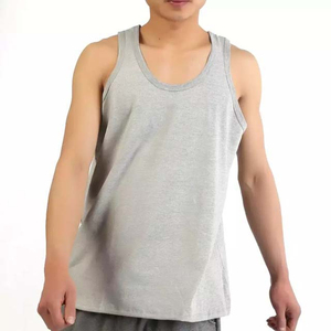 Vente directe d'usine 2025 sur mesure matériel haut de haute qualité personnalisé nouveau été casual homme haut sans manches débardeurs - Product Image 1