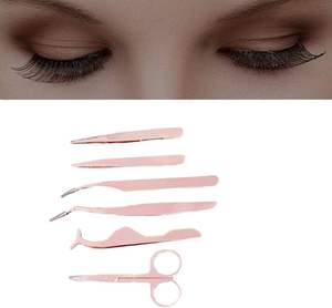 <b>Eyelash</b> Tweezers <b>Eyelashes</b> Extension Applicator Remover Pro Beauty Tool Magnetic False <b>Eyelashes</b> <b>Reusable</b> Curler False Lashes - Product Image 6