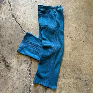 Pantalones de chándal de algodón de peso pesado de invierno de fabricante, pantalones de chándal de pierna ancha rectos personalizados para hombre - Product Image 3