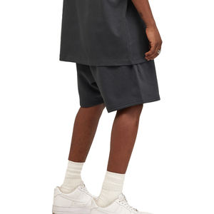 High Quality <b>Men</b> Casual Cotton <b>Shorts</b> Summer <b>Lightweight</b> Elastic Waist Drawstring <b>Shorts</b> with Pockets Sportswear OEM Supplier - Product Image 4