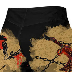 <b>Men's</b> MMA Training <b>Shorts</b>-Solid Vintage Design Elastic Waist Breathable Canvas Fabric <b>Quick</b> <b>Dry</b> High Quality Adult Use - Product Image 6