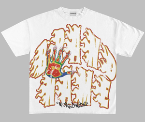 เสื้อยืดโอเวอร์ไซส์ทรงบ็อกซี่ สไตล์ฮิปฮอป ผ้าคอตตอนหนา 300 กรัม ระบายอากาศได้ดี เป็นมิตรกับสิ่งแวดล้อม  แบบยูนิเซ็กส์  สีสันปรับแต่งได้ สำหรับผู้ชาย - Product Image 4
