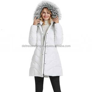 Veste polaire pour fille de haute qualité manteau d'hiver isolé chaud léger dernière qualité résistant à l'eau au prix de gros - Product Image 2