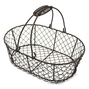 Suministros de cocina, cestas de almacenamiento de frutas y verduras, Decoración de cocina, cestas elegantes para el hogar con cuenco de alambre - Product Image 6