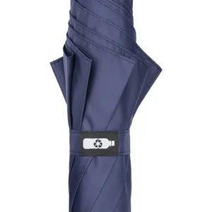 Ombrello da Golf in R-PET Pongee 190T, Gadget Ecologico per Sport all'Aperto - Product Image 5