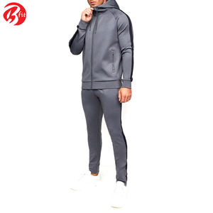 Derniers modèles de vêtements de sport en coton ajusté Slim Fit en tissu polaire de coton léger uni survêtements de jogging pour hommes - Product Image 4