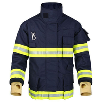 Traje de bombero Ropa resistente al fuego para bombero Resistencia a altas temperaturas Traje de extinción de incendios estructural Resistente al fuego
