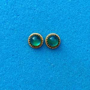 Elegant Natural Green <b>Onyx</b> Gemstone <b>Earrings</b> Handmade 925 Sterling Silver Jewelry Artisan Handmade Fashion Jewelry - Product Image 5