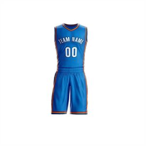 2024 uniformes de baloncesto juveniles personalizados, ropa deportiva transpirable para hombres con logotipo personalizado, uniformes de equipo de impresión por sublimación para niños - Product Image 1