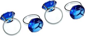 Articles ménagers de luxe en métal Anneau de serviette bleu sarcelle en vrac pour la décoration de fête Ajoutez une touche élégante à votre table à manger - Product Image 5