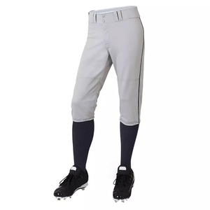 Ensemble de vêtements de sport respirants unisexes 100 % polyester à séchage rapide, antibactériens, pour baseball et softball, fabriqués en usine OEM, personnalisables avec des paillettes - Product Image 3
