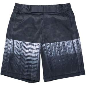 Pantalones Cortos de Lucha MMA y BJJ Unisex de Primera Calidad, Impresión Personalizada en la Parte Delantera, Tejido Ligero y Transpirable de Algodón/Poliéster - Product Image 3