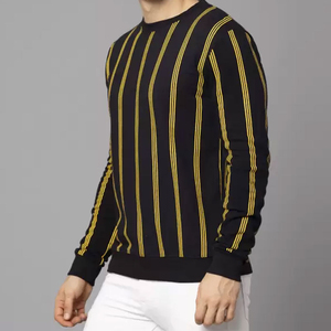 Custom Pullover Men's Sweatshirt Heavyweight Polyester/Cotton Fleece <b>Crewneck</b> Solid Autumn - Product Image 3