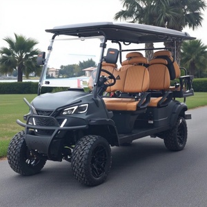 Carrito de Golf Eléctrico de Cuatro Ruedas con 5-6 Asientos, Batería de Litio, Certificado CE - Product Image 3