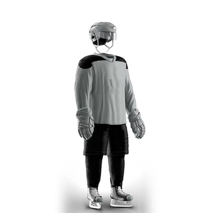 Uniforme de hockey sur glace le plus vendu Chemises et shorts à manches longues confortables Uniforme complet à un prix raisonnable - Product Image 2