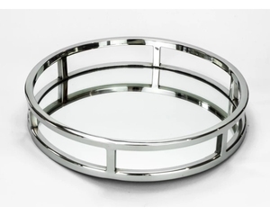 Beau plateau de service en métal plateau de vanité plateau de conception moderne pour des utilisations de salle de bains et de cuisine - Product Image 6