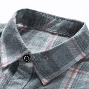 เสื้อเชิ้ตผ้าฟลานเนลระบายอากาศดี ดีไซน์พรีเมียม สำหรับผู้ชาย สวมใส่สบาย คุณภาพสูง ผลิตจากผ้าฝ้าย 100% เป็นมิตรกับสิ่งแวดล้อม สไตล์ลำลอง - Product Image 6