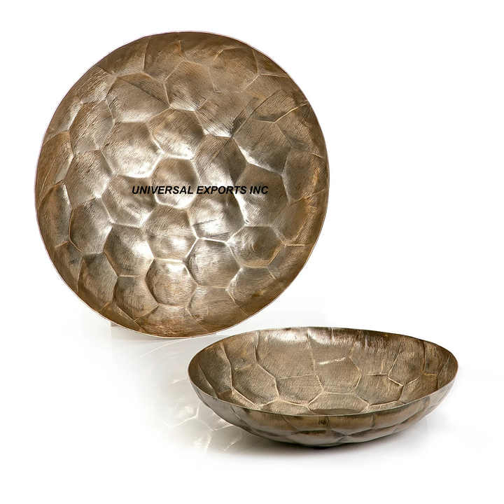 Metal Round Chocolate Bowl Premium Quality Handmade Chocolate Platter Latest Collection Designer Chocolate Tray