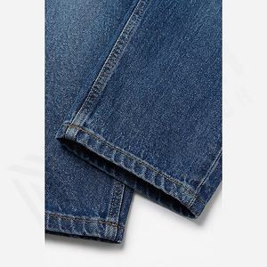 Chemises en jean d'hiver pour hommes, mode, logo personnalisé, manches longues, coupe ajustée, chemises en jean décontractées, vente en gros, couleur personnalisée, design personnalisé - Product Image 2