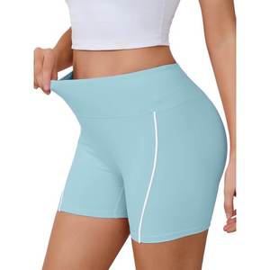 <b>Womens</b> High Waisted Quick-Dry <b>Shorts</b> with 4-Way Stretch Technology for Daily & Sports Activities - Product Image 1