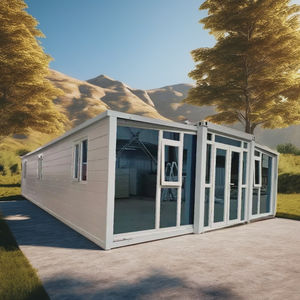 Минималистичные роскошные складные дома-контейнеры |   20-40-футовые стальные быстровозводимые модули с 2 спальнями и 1 ванной для городской миниатюрной жизни - Product Image 1