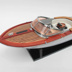 Modèle exclusif AQUARIVA argenté Yacht construit à la main de qualité supérieure pour l'affichage nautique - Product Image 1