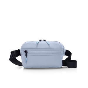 Sac banane unisexe de sport et de voyage, ceinture réglable, fermeture éclair, sac de taille, logo personnalisé, polyester imperméable, design simple – Vente chaude - Product Image 2