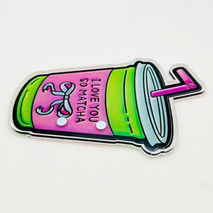 Tuiles à cils en matcha personnalisées en gros, palette d'extensions de cils à marque privée, tuile à cils magnétique en acrylique durable - Product Image 6