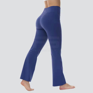 Compression Tights High Waisted <b>Women's</b> <b>Flare</b> <b>Leggings</b> Seamless Fitness Workout Gym Wear <b>Women</b> <b>Legging</b> - Product Image 4