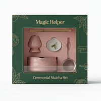 Ensemble de cérémonie du matcha, coffret cadeau de thé japonais avec bol, fouet, cuillère pour rituel à domicile
