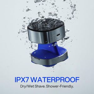Rasoir électrique ergonomique rechargeable pour hommes chauves, autonomie de 90 minutes, 5 têtes de coupe flottantes, alimentation USB, rasoir de tête lavable - Product Image 3