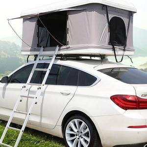 Tente de toit pliante pour camping, en aluminium rigide, pour 3-4 personnes, avec échelle triangulaire, pour camion ou voiture, toit épaissi - Product Image 2