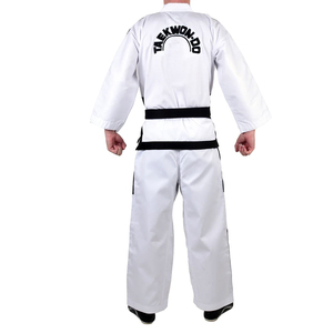 Uniformes de Karate Profesionales de Alta Calidad, Conjuntos Frontales Personalizados, Uniformes de Taekwondo Unisex Lisos, Ajustados y de Secado Rápido - Product Image 5