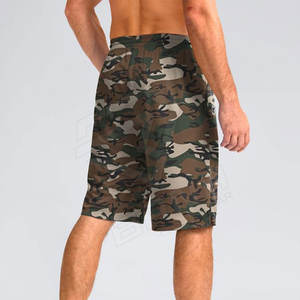 กางเกงขาสั้นออกกำลังกายวิ่งสำหรับผู้ชาย ผ้าฝ้าย 100% รับสกรีนโลโก้ ลายเรียบ สไตล์สตรีท ผลิตจากวัสดุไม่ถักทอ เป็นมิตรต่อสิ่งแวดล้อม แห้งเร็ว - Product Image 2