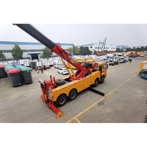 Camión Grúa Shacman de 60 Toneladas, 84 Camiones de Rescate Diésel Nuevos y Usados con Transmisión Manual, Exw desde China - Product Image 2