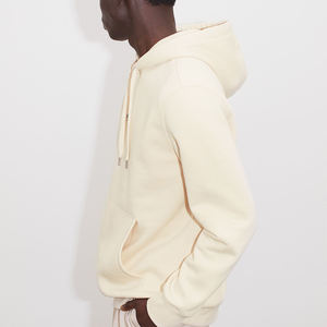 Vente en gros de qualité supérieure logo personnalisé hommes sweats à capuche pulls 100% coton sweat à capuche uni hommes style vintage sweat à capuche lourd et surdimensionné - Product Image 3