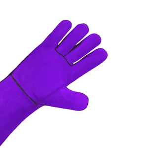 Prix de gros du cuir avec pouce de paume renforcé et index Gants de travail de soudage TIG/MIG Gants de travail pour l'équipement de sécurité des mains - Product Image 3