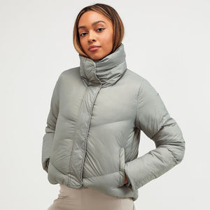 Chaqueta acolchada de invierno estilo burbuja personalizada para mujer, forro de poliéster impermeable transpirable, bajo MOQ, servicio al por mayor OEM para damas - Product Image 3