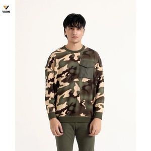 เสื้อสเวตเชิ้ตแขนยาวทรงแร็กแลน คุณภาพสูง 260gsm ผ้าฝ้าย 100% ทรงหลวม สไตล์ฤดูหนาว สีพื้น รับสกรีนโลโก้ตามสั่งจากโรงงาน - Product Image 1