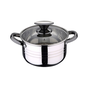 Set di pentole in acciaio inox da 8 pezzi adatto per induzione, Collezione Premium San Ignacio + posate in acciaio inox da 16 pezzi - Product Image 5