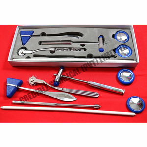 VENTA CALIENTE GERMAN 5 PCS Reflex Hammer Set-Pinwheel-Taylor Babinski Queen Square & Buck Hammer CE ISO APROBADO - Product Image 1