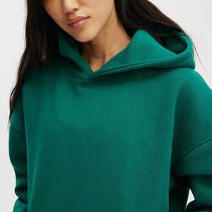 Prix d'usine – Nouveaux sweats à capuche personnalisés en molleton de coton pour femme, broderie numérique en chenille, pour un confort décontracté et une détente optimale - Product Image 3