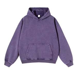 Sudadera con capucha de gran tamaño para hombre, uso diario, tela de algodón, moda informal, OEM, impresión personalizada, proveedor al por mayor - Product Image 6