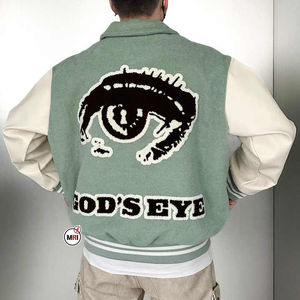 Venta caliente 2025 mujeres Varsity chaquetas HighStreet EmbroideryPatch ligero transpirable mangas completas béisbol Letterman chaquetas - Product Image 4