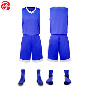 Maillots de basket-ball personnalisés de la meilleure qualité pour adultes, uniformes légers et respirants évacuant l'humidité, vêtements de basket-ball, grandes tailles - Product Image 3